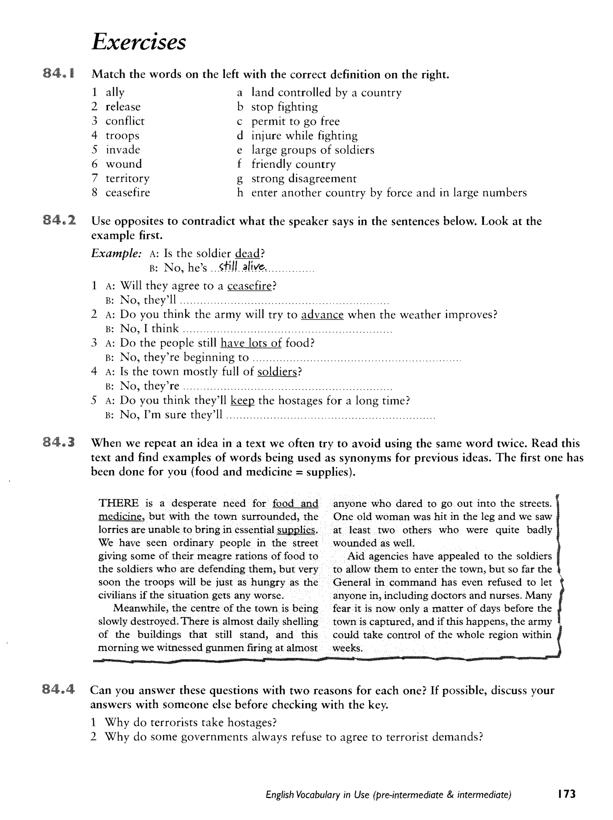 Cambridge   english vocabulary in use - pre-int int