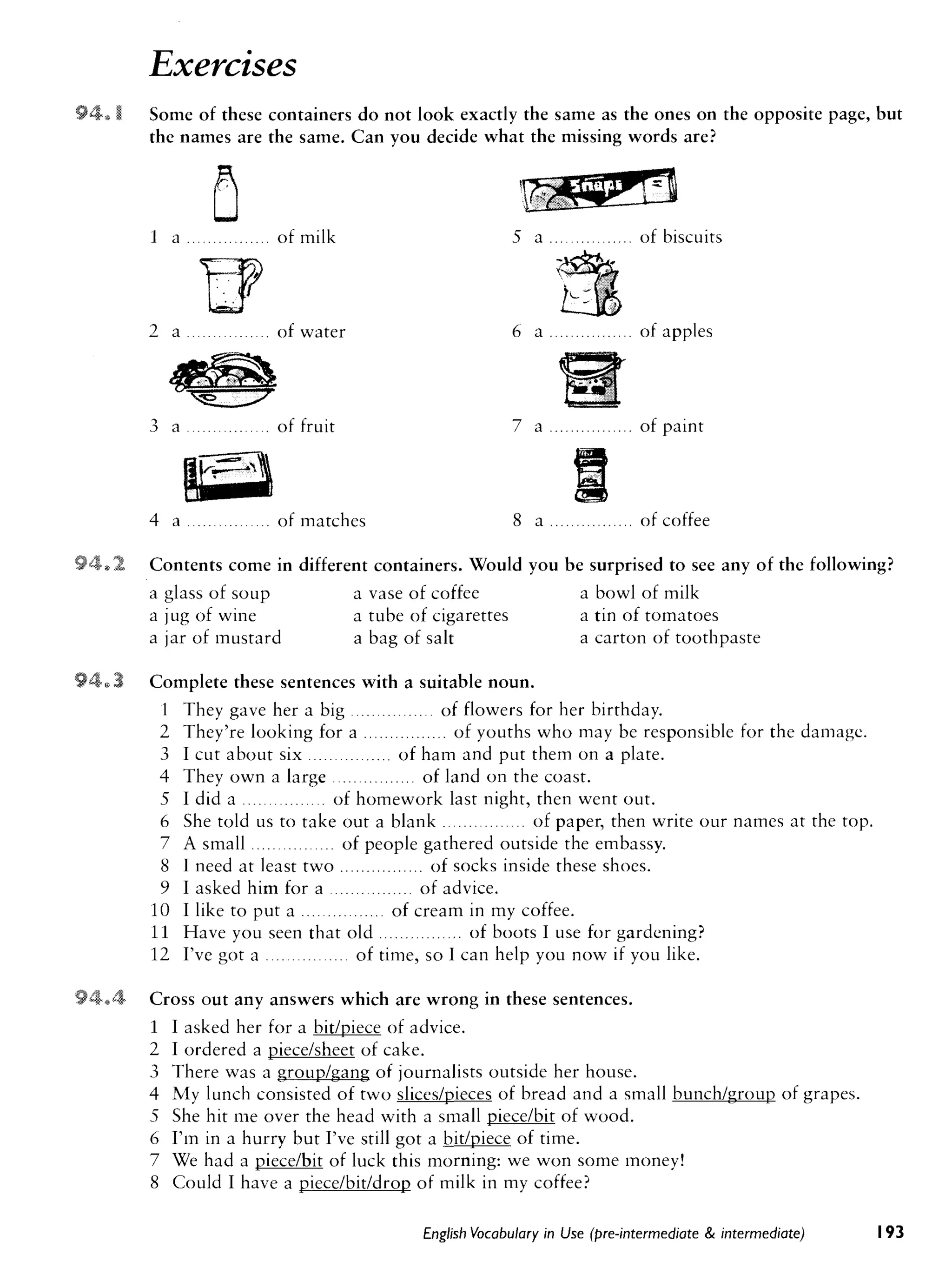 Cambridge   english vocabulary in use - pre-int int