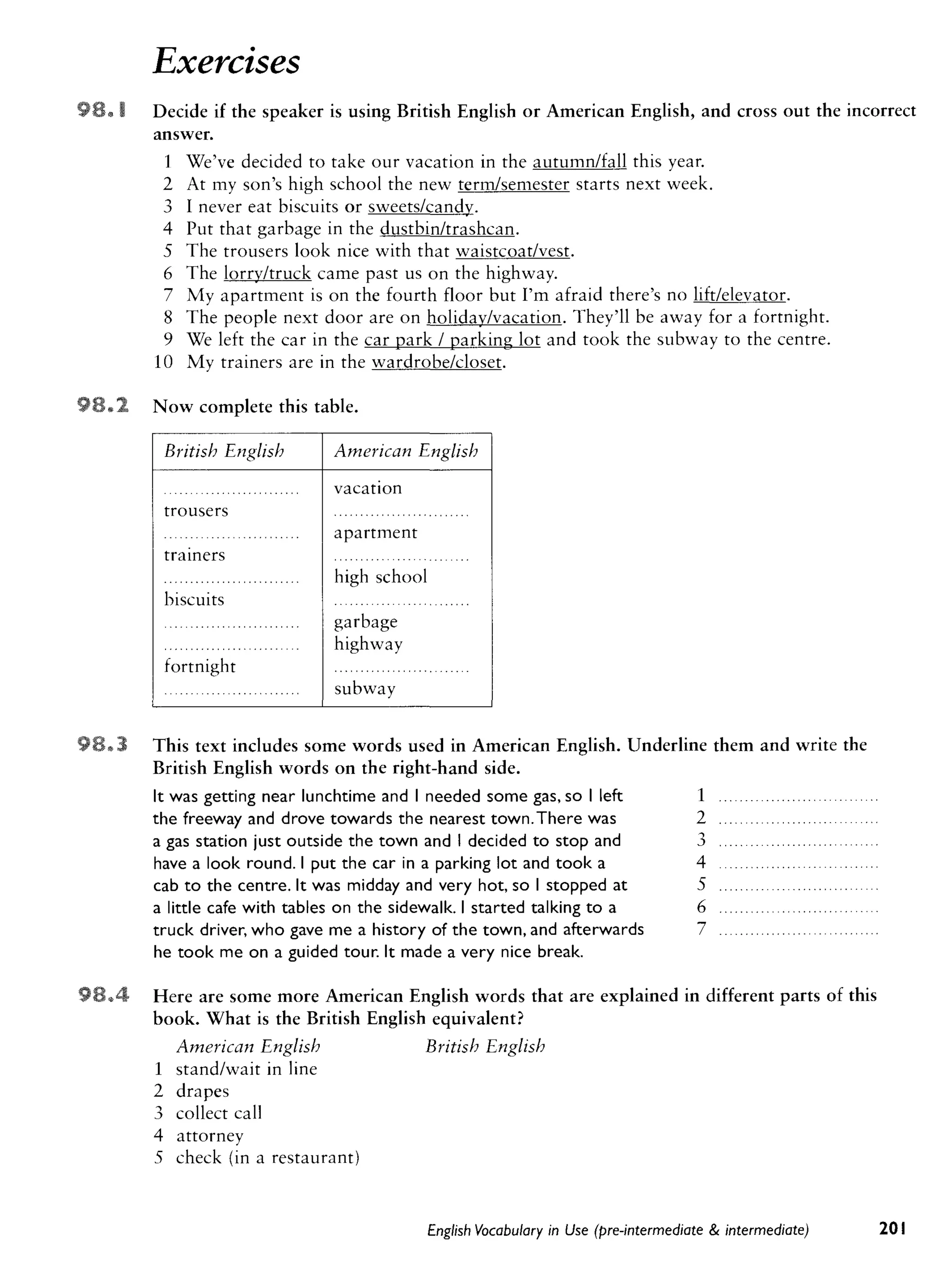 Cambridge   english vocabulary in use - pre-int int