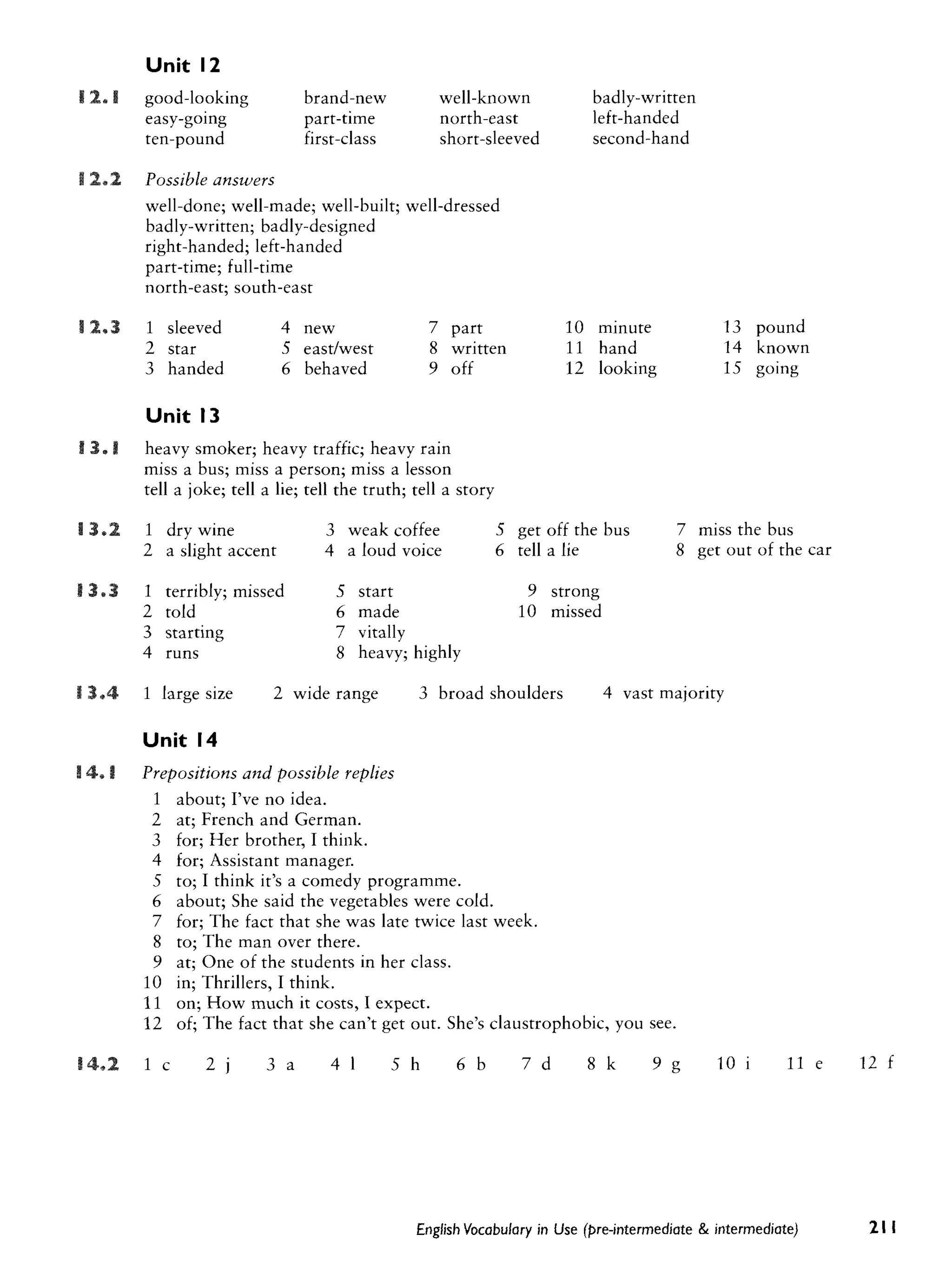 Cambridge   english vocabulary in use - pre-int int