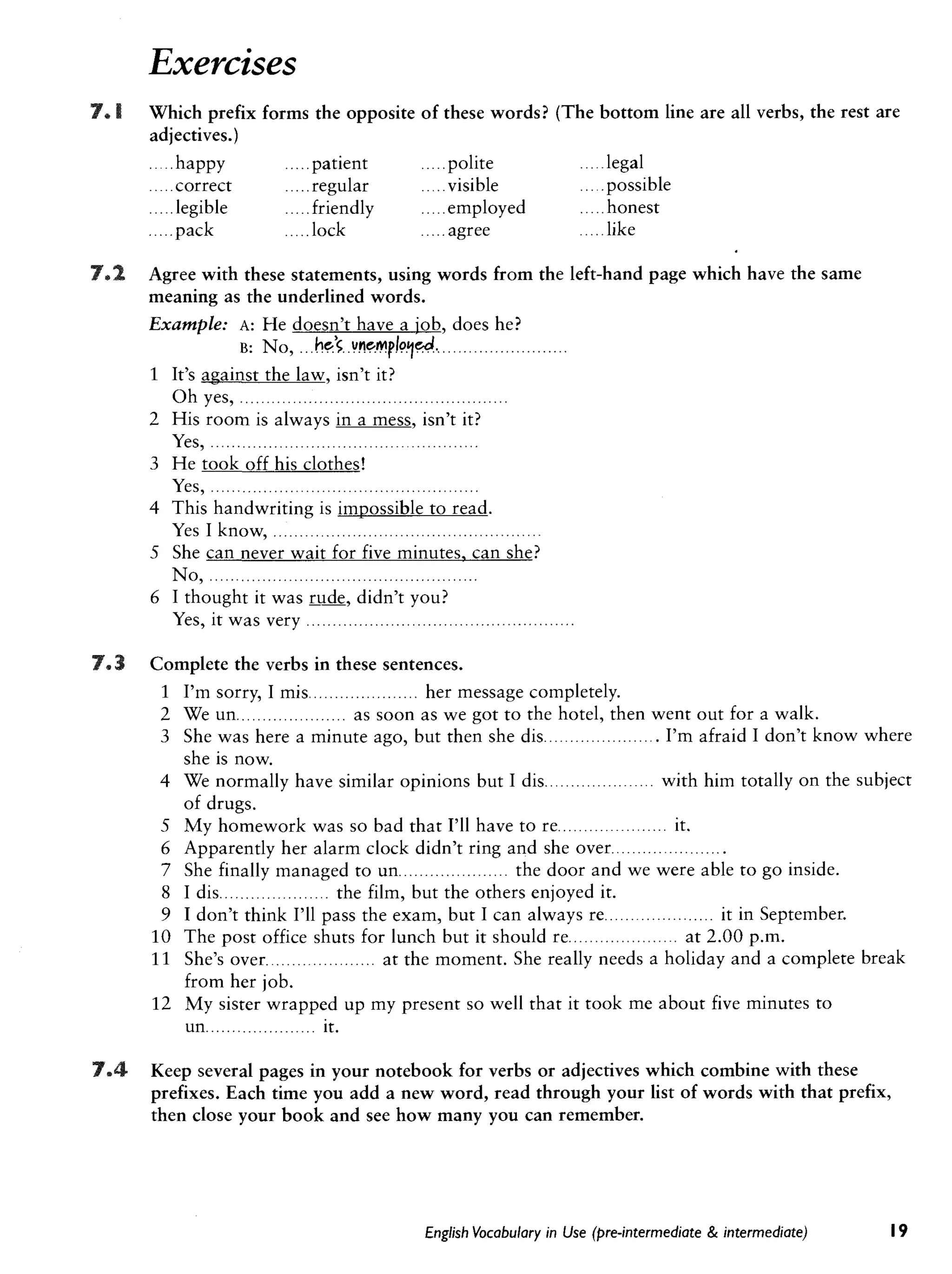 Cambridge   english vocabulary in use - pre-int int