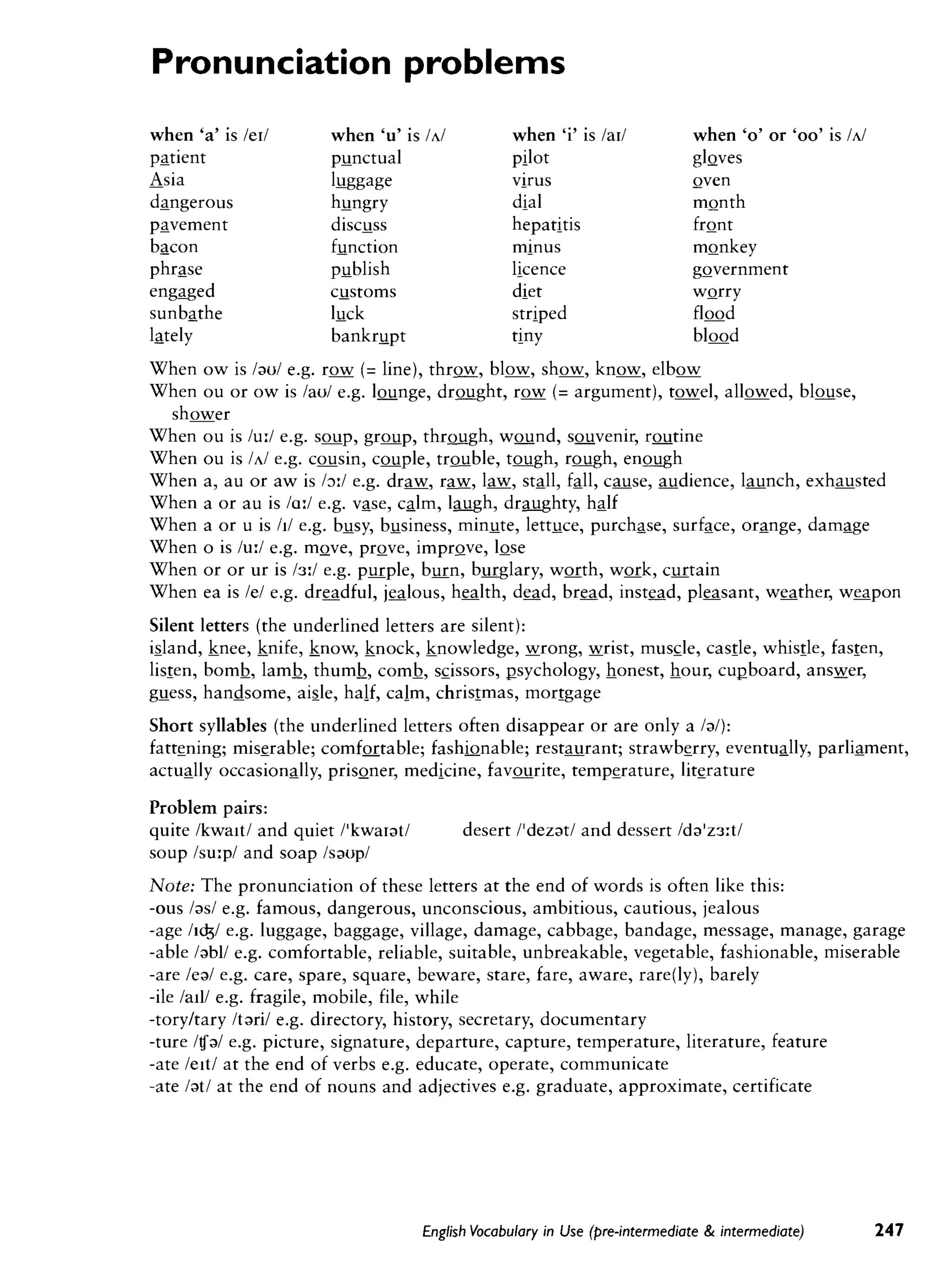 Cambridge   english vocabulary in use - pre-int int