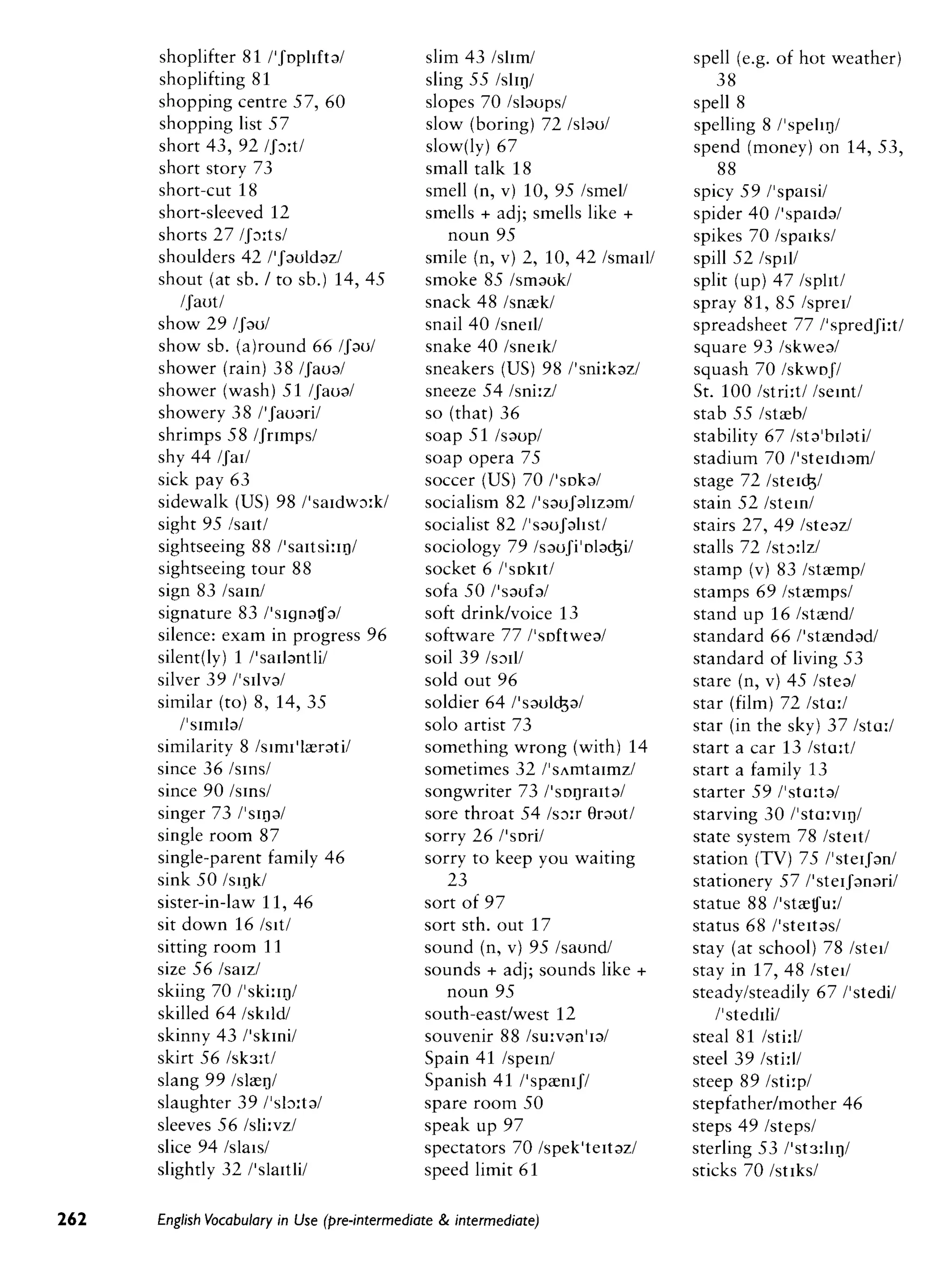 Cambridge   english vocabulary in use - pre-int int