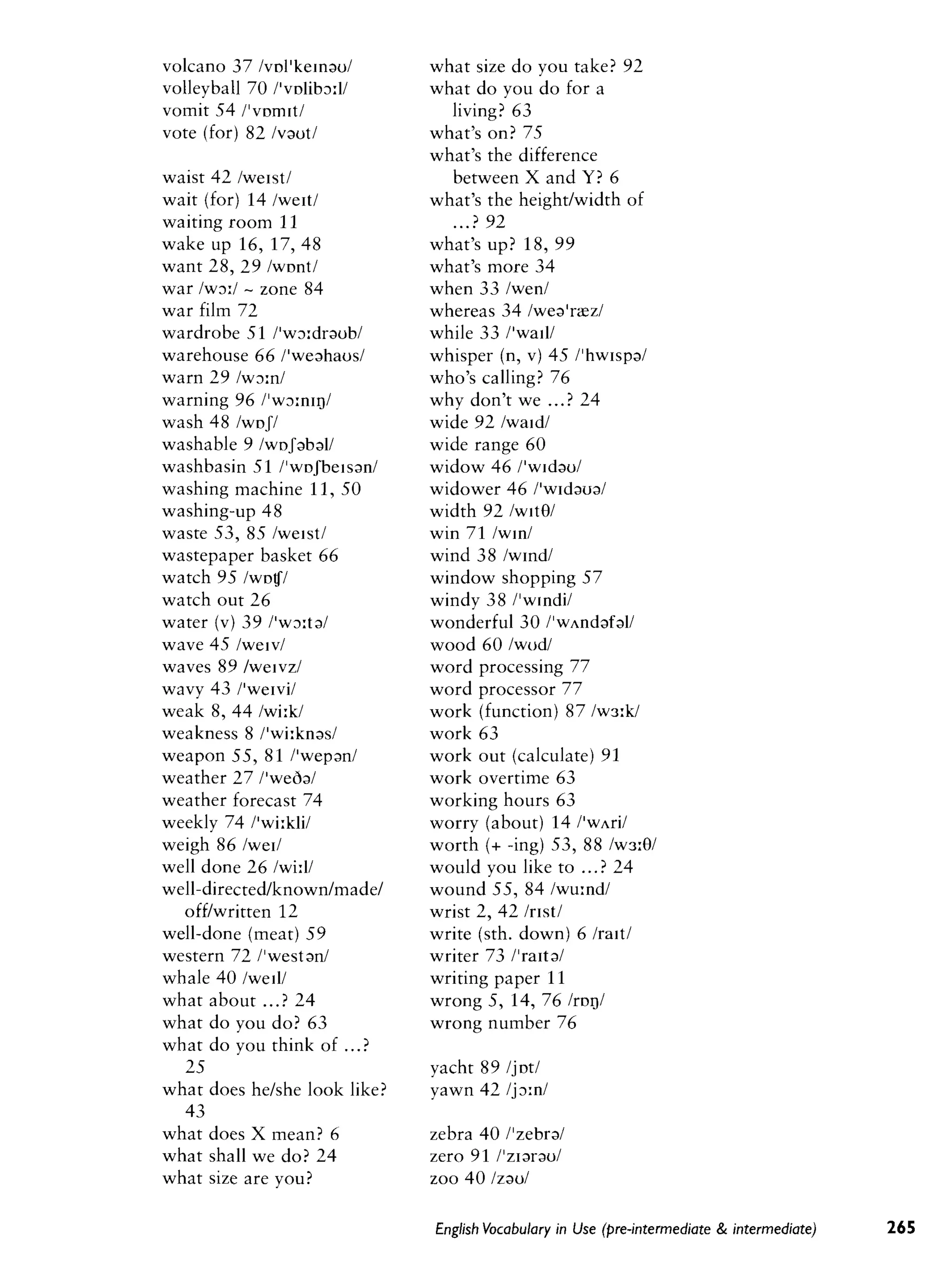 Cambridge   english vocabulary in use - pre-int int