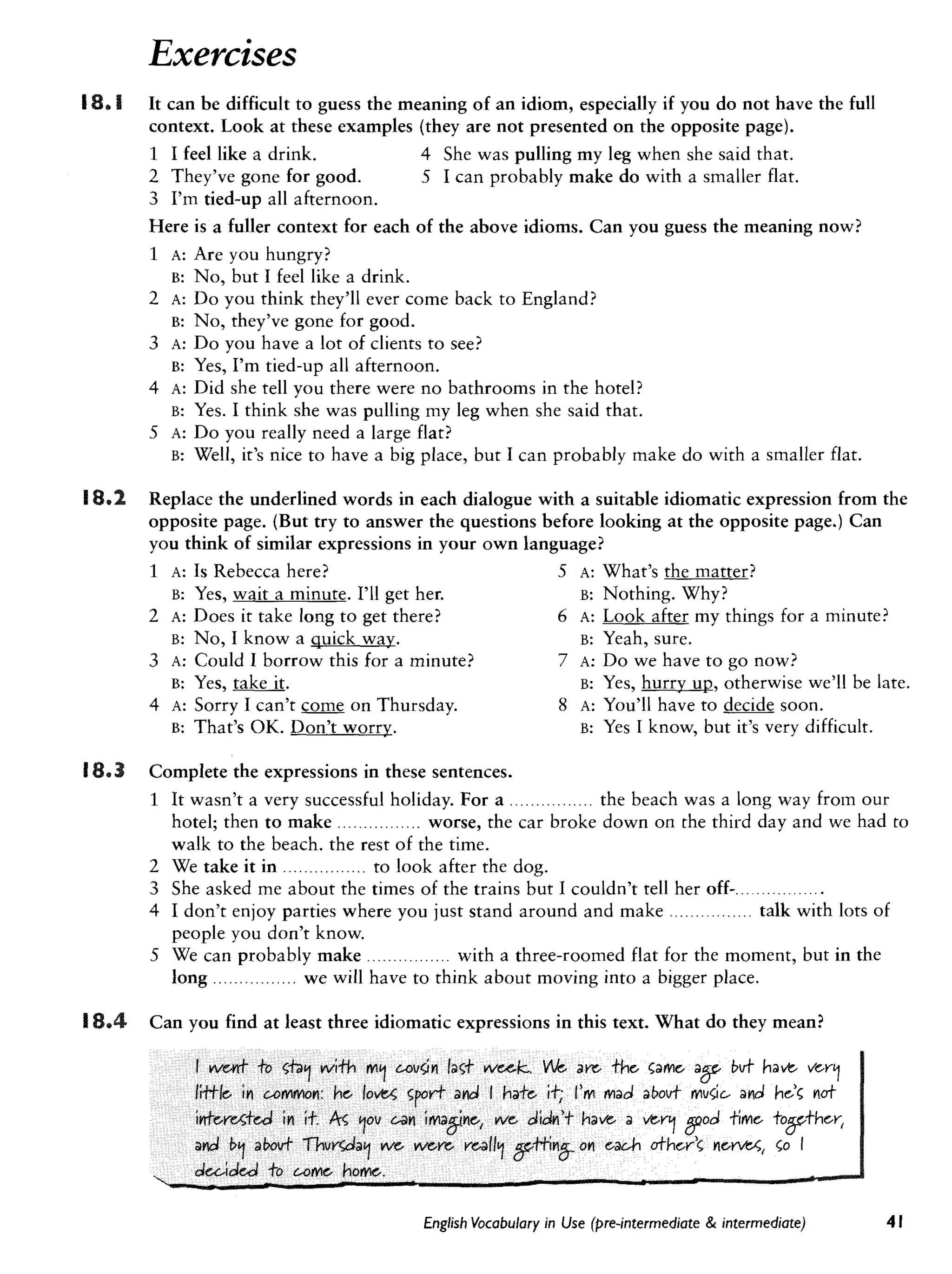 Cambridge   english vocabulary in use - pre-int int