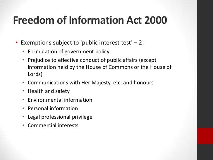 'The UK Freedom of Information Act A Practical Guide for Academic