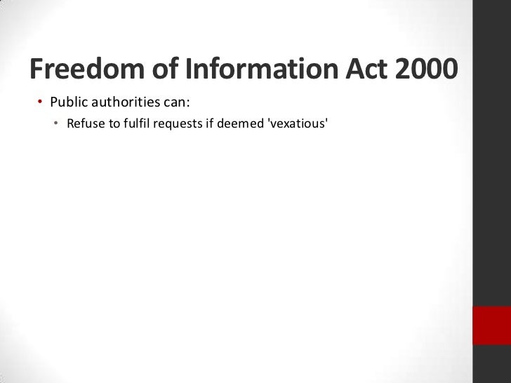 'The UK Freedom of Information Act A Practical Guide for Academic