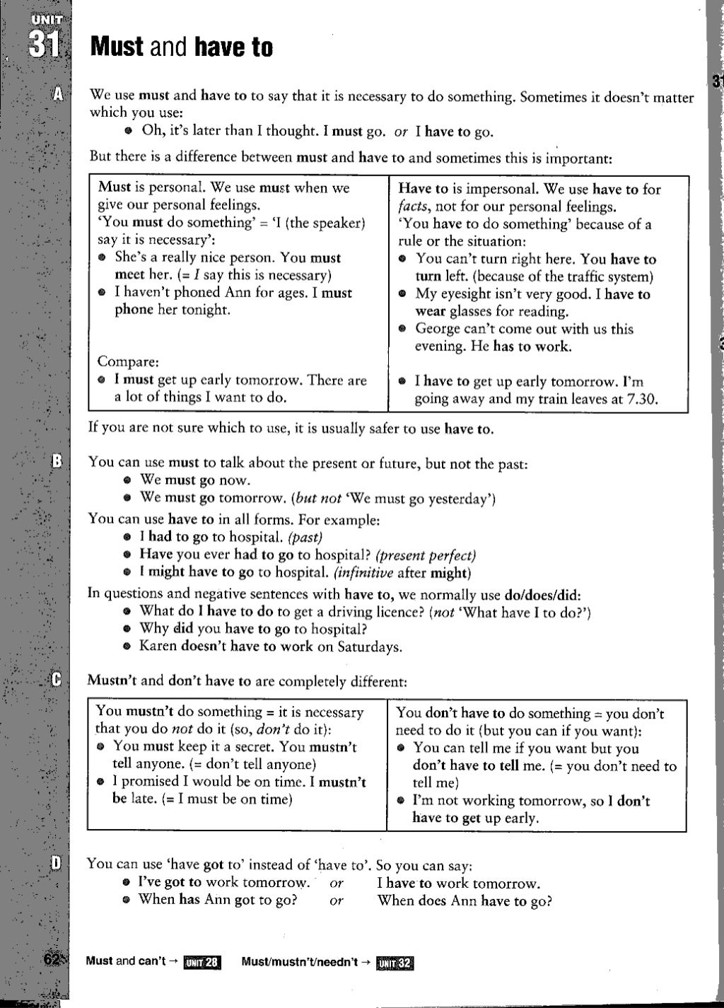 Cambridge murphy - grammar in use 2e