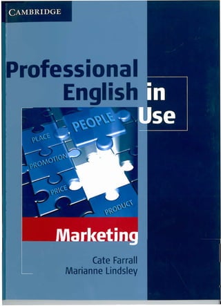 Professional english in use Marketing Cambridge