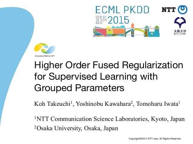 Higher Order Fused Regularization For Supervised Learning With Groupe