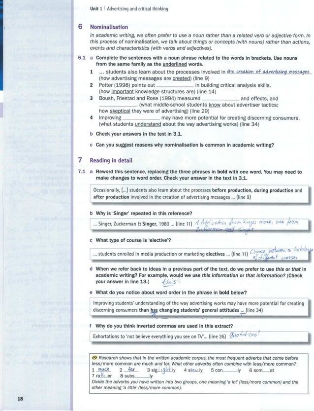 Cambridge Academic English C1 Advanced Student's Book An Integrated ...
