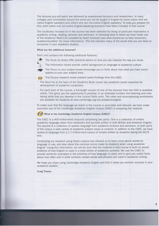 Cambridge academic english student's book intermediate