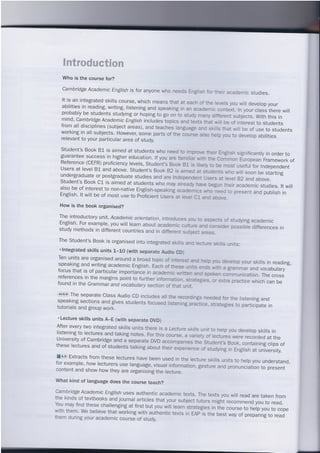 Cambridge academic english student's book intermediate