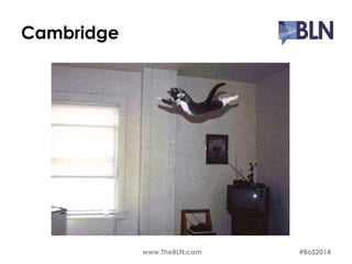 Cambridge 
www.TheBLN.com #BoS2014 
 