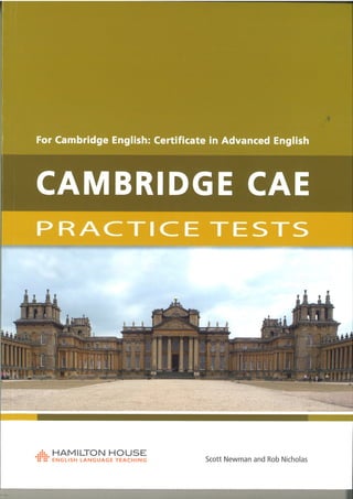 Cambridge cae tests_sb_hamilton house