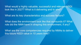 Nsdi Pdf What will be the relevance and benefit of a NSDI in 2027? | PDF ...