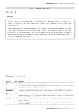 Fce Script Cambridge english first__fce__handbook | PDF