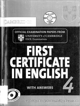 First certificate in English 4