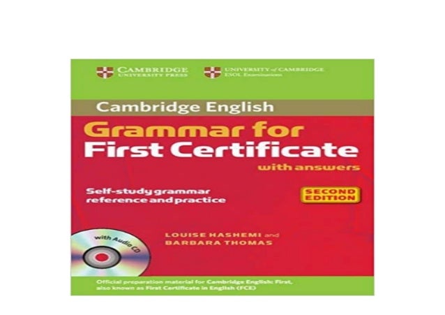 Library D O W N L O A D Cambridge Grammar For First Certificate Wit