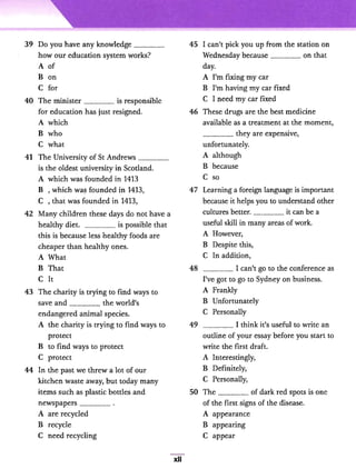 Cambridge grammar for ielts