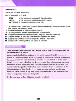 Cambridge grammar for ielts