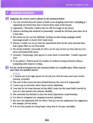 Cambridge grammar for ielts