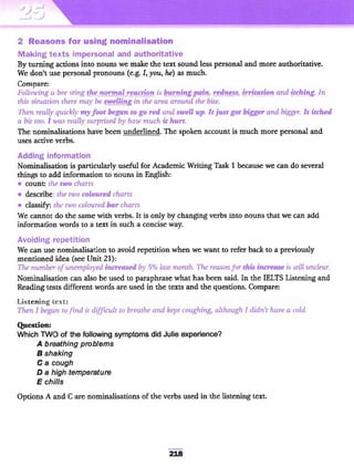 Cambridge grammar for ielts