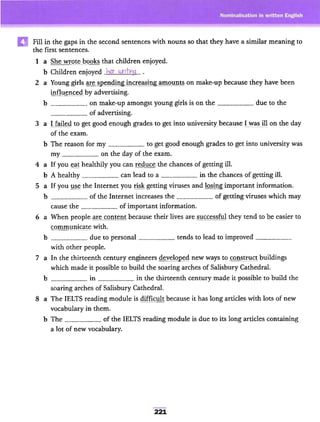 Cambridge grammar for ielts