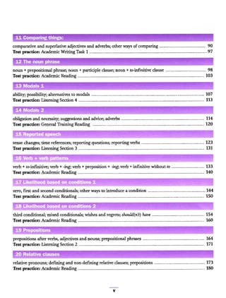 Cambridge grammar for ielts