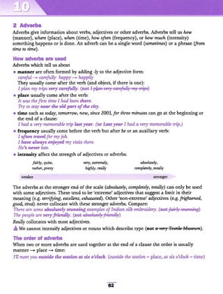 Cambridge grammar for ielts