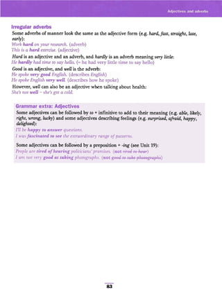 Cambridge grammar for ielts