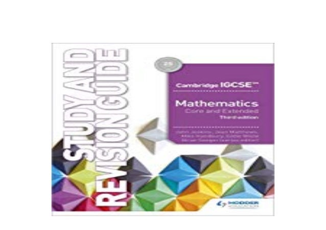 Essential Mathematics For Cambridge Igcse