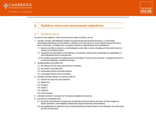 Cambridge international examinations