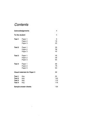 Cambridge ket 1 book | PDF
