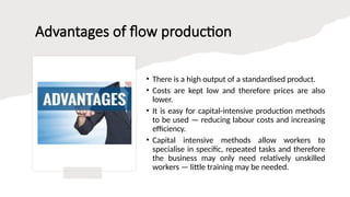 Reducing Labor Intensive Task Tech Cambridge Notes Unit 4 Business Studies IGCSE | PPTX
