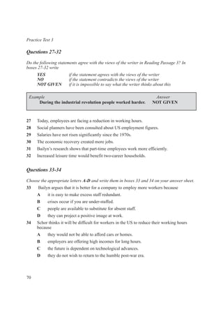 Cambridge practice tests for ielts 1 | PDF