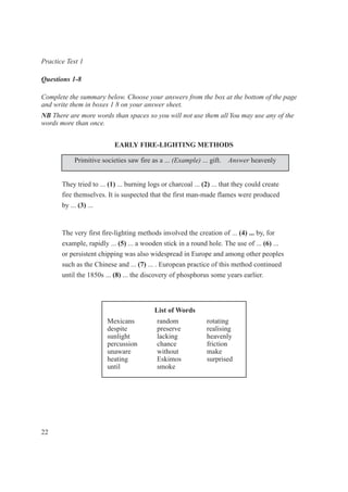 Cambridge practice tests for ielts 1 | PDF