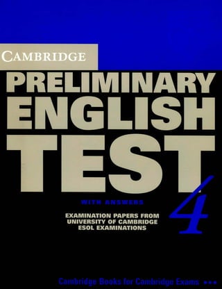 Cambridge Preliminary English Test 4_Book.pdf