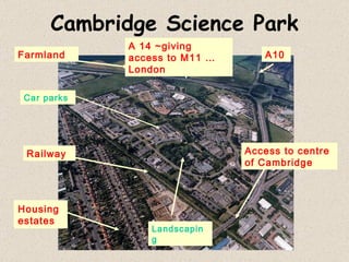 Cambridge Science Park Map Cambridge Science Park
