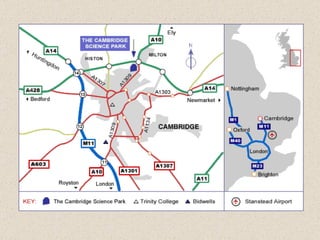 Cambridge Science Park Map Cambridge Science Park