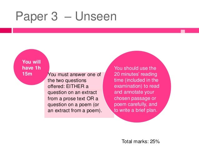 Igcse english literature unseen paper tips image