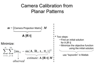 cameraCalibrationpowerpointPresesntation.ppt