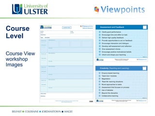 Course  Level Course View workshop Images 