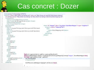 Cas concret : Dozer
 