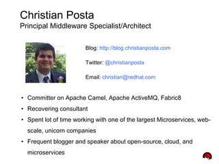 Microservices with Apache Camel, Docker and Fabric8 v2 | PPTX