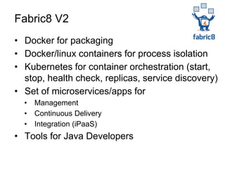 Microservices with Apache Camel, Docker and Fabric8 v2 | PPTX