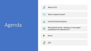 Building flexible ETL pipelines with Apache Camel on Quarkus | PPTX