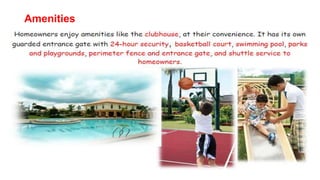 Amenities
 