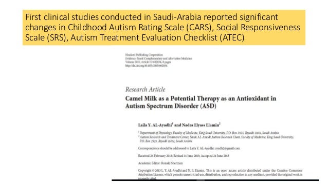 Camel Milk And Autism By Camel Charisma