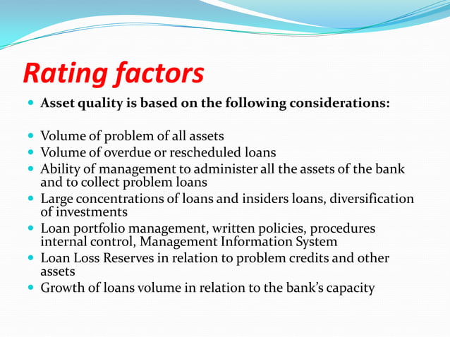 Camel ratings ppt